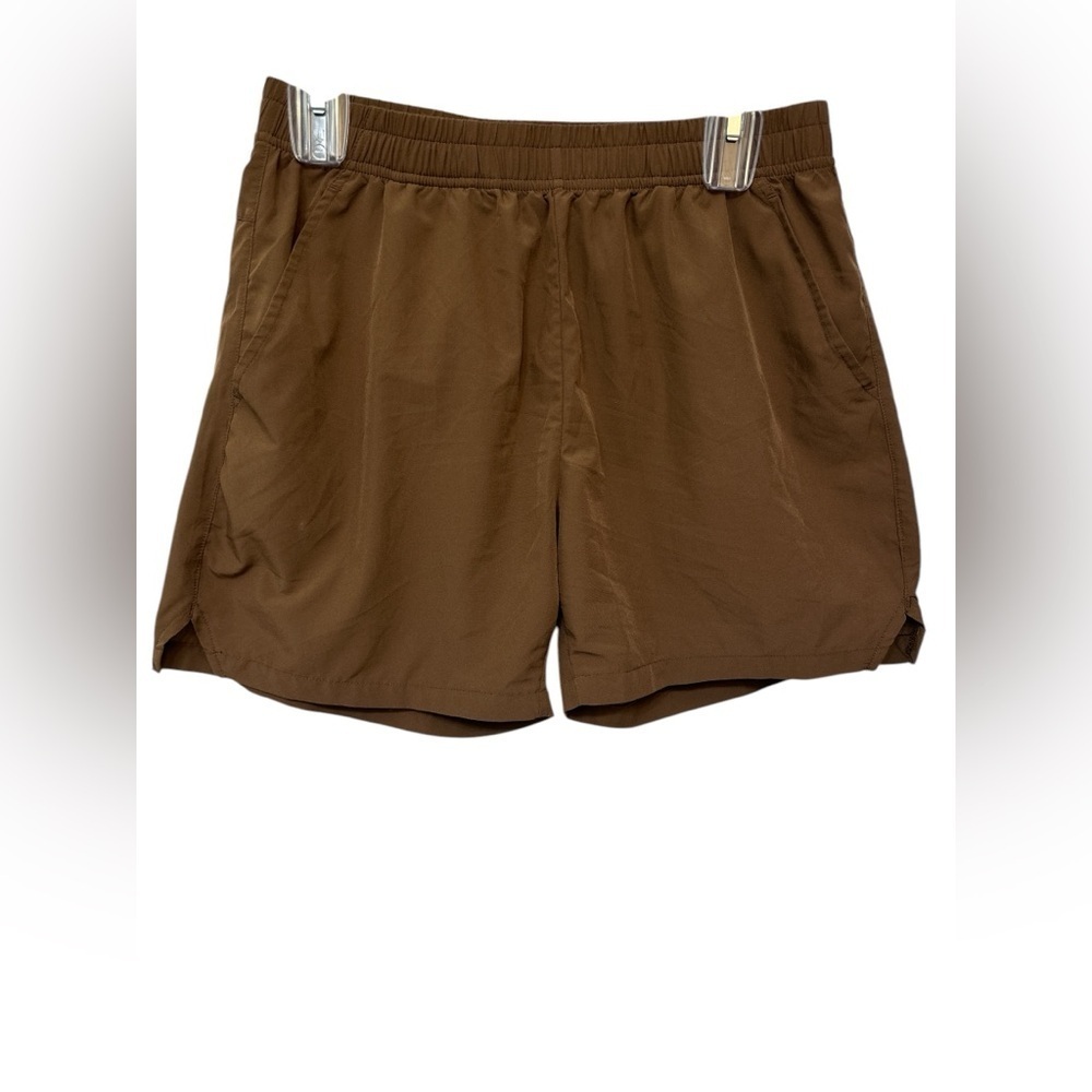 Mier Brown Running Nylon Quick Dry Shorts